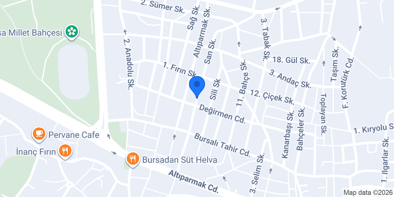 ÇINAR EMLAK konumu
