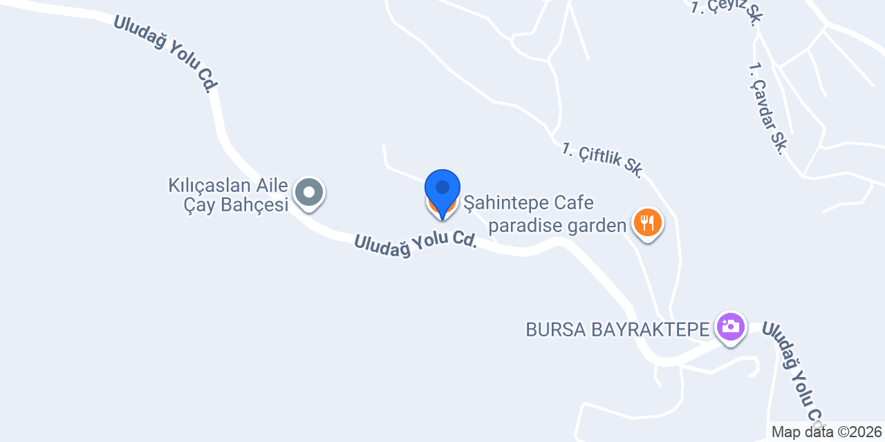 Şahintepe Cafe konumu