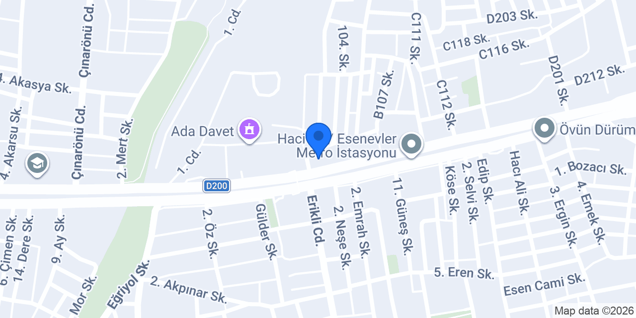BETA DAĞITIM konumu