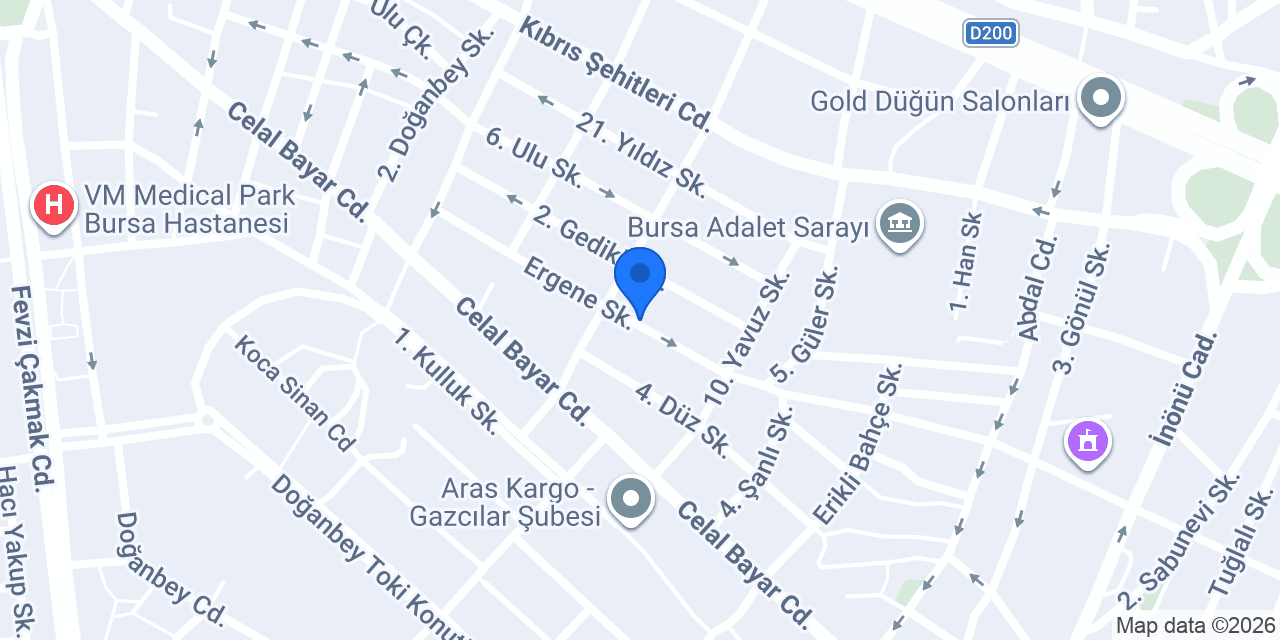 Ennur Elektrik konumu