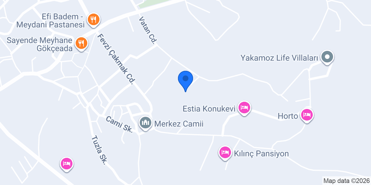 Taş Konak konumu
