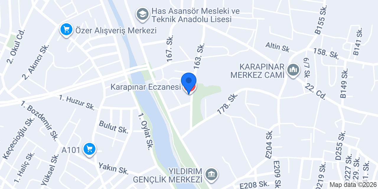 Karapınar Eczanesi konumu