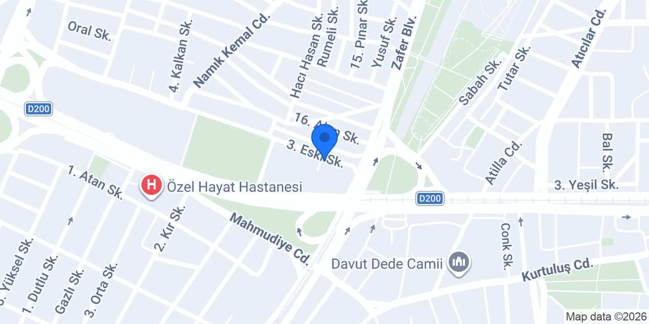 Özsa Door Depo konumu