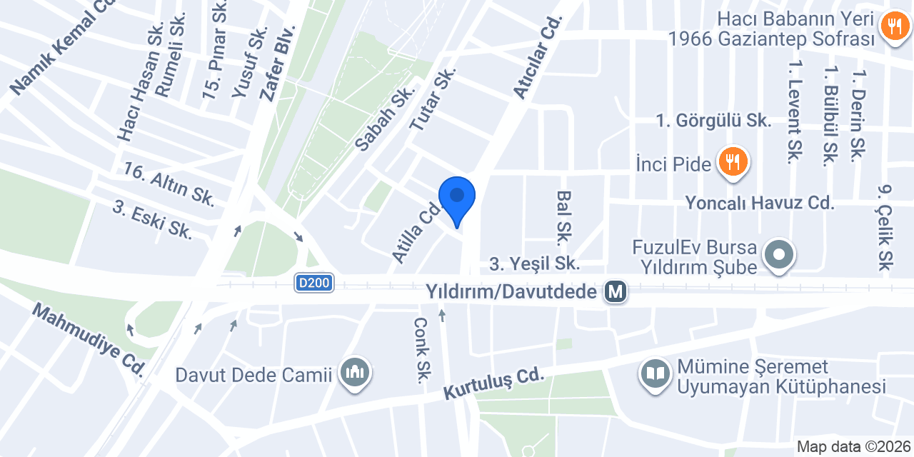 Melodi 23 Pide Salonu konumu