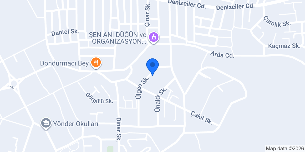 Vesta Teknik Hırdavat konumu