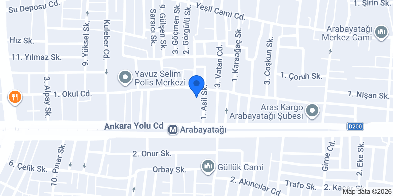 Yıldız Yapı konumu