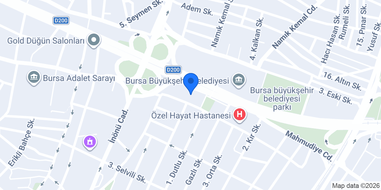 Aska Tesisat Altyapı konumu