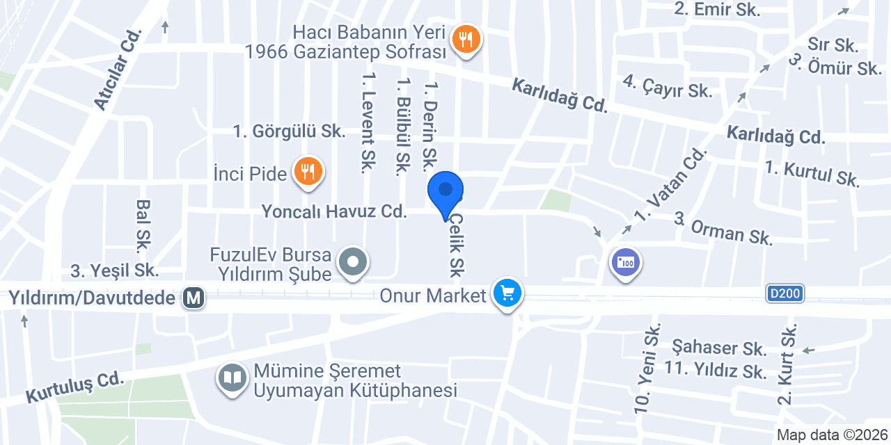 Meşhur Kuru Fasulyeci konumu
