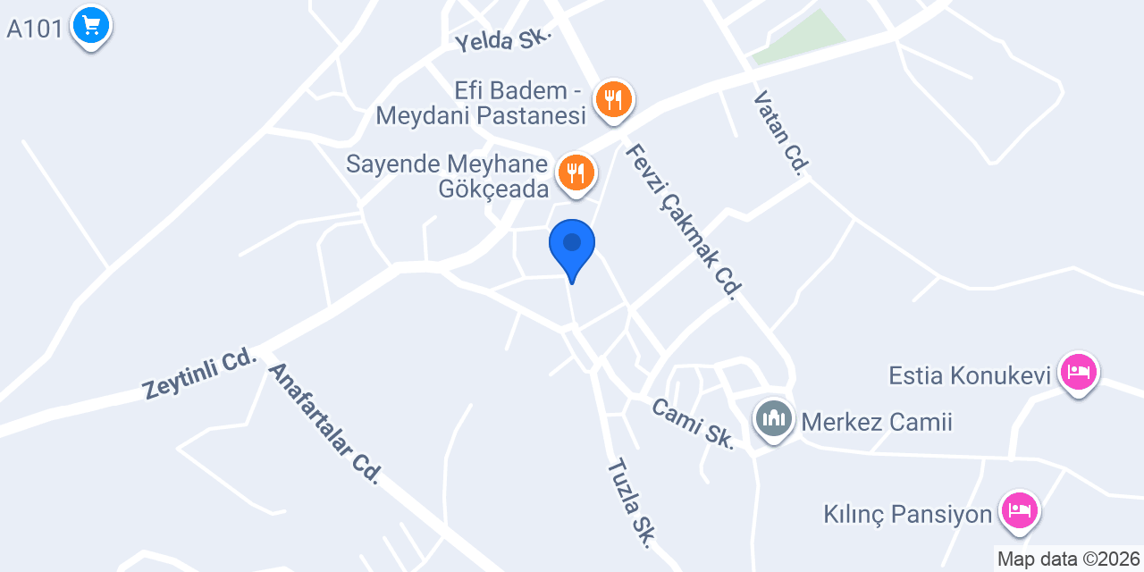 Aygaz Tüp Bayisi konumu