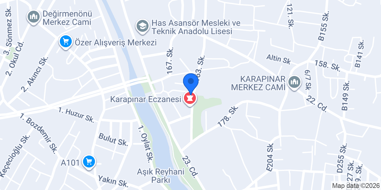 Çiğköftem Karapınar konumu