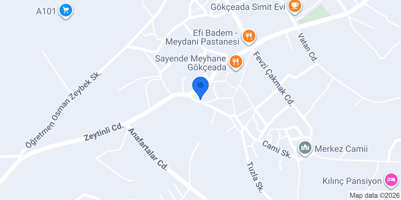 Yeşil Vadi Apart konumu