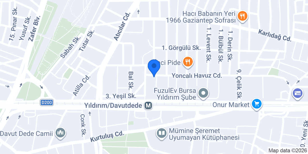 Nefes Döner & Çorba konumu