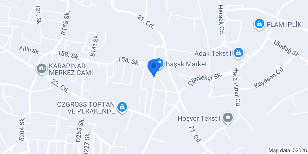 Onur Halı Yıkama konumu