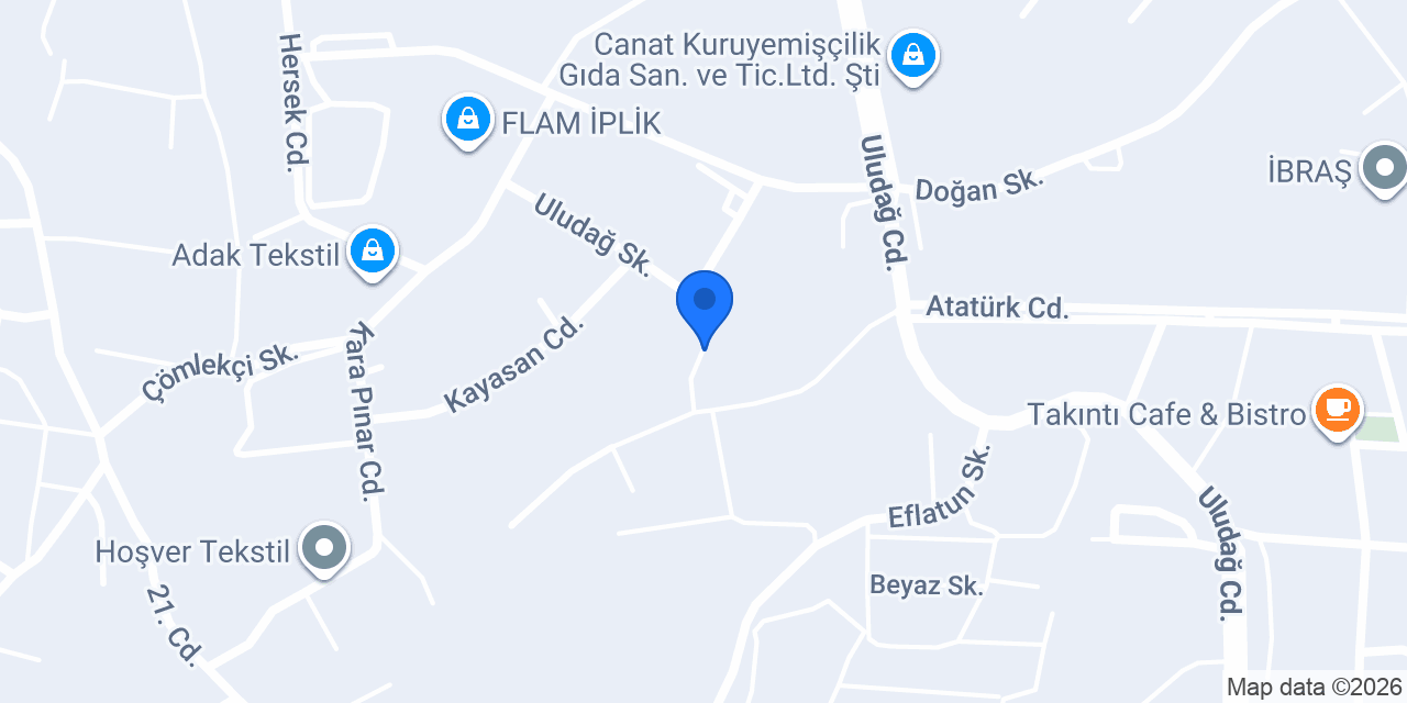 Kütük Ev konumu