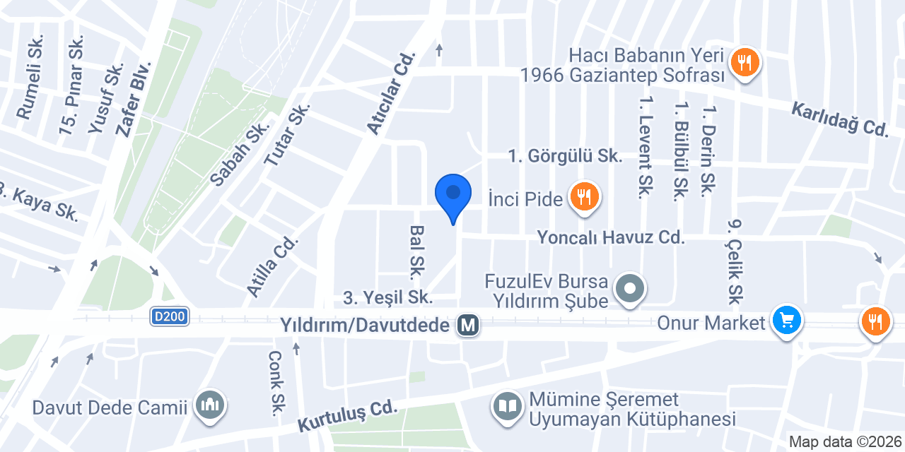 Çiftlik Tekstil konumu