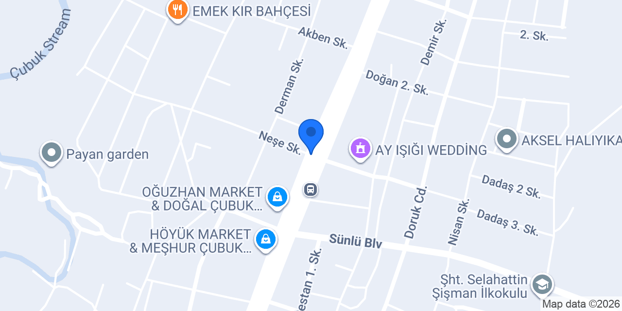 Çubuk Kır Düğünü konumu