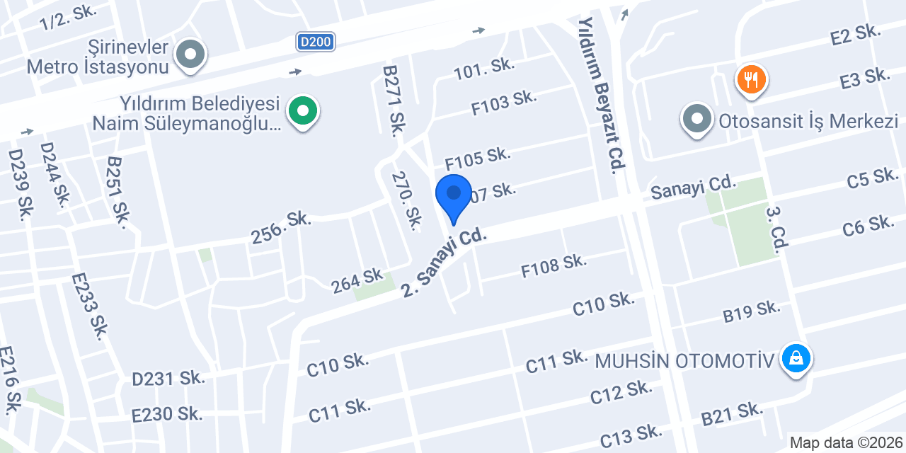 Anka Dizayn Mobilya Yapı AŞ. konumu