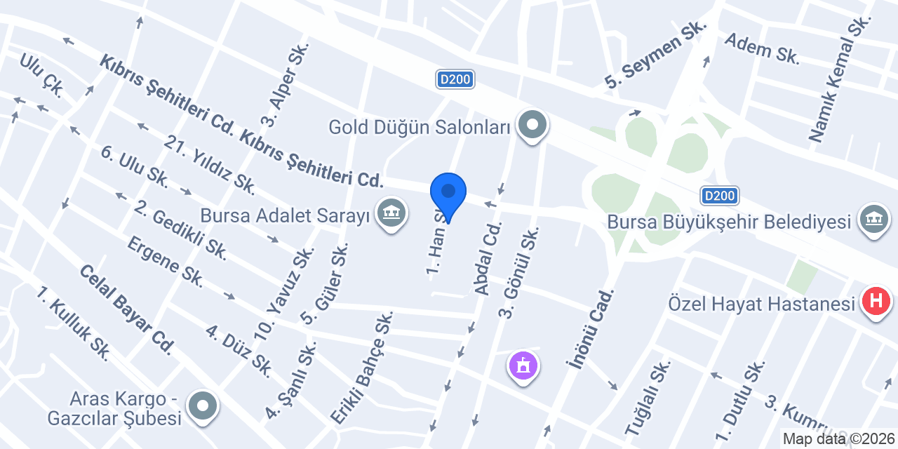 Yeni adliye eczanesi konumu