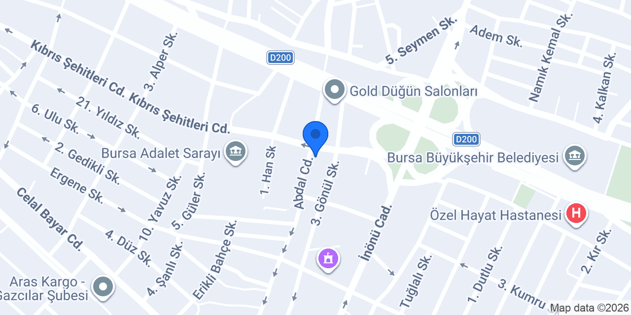 Ahmet Aydın Sigorta konumu