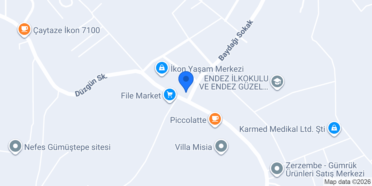 Sütlüce Kadayıf Gümüştepe konumu