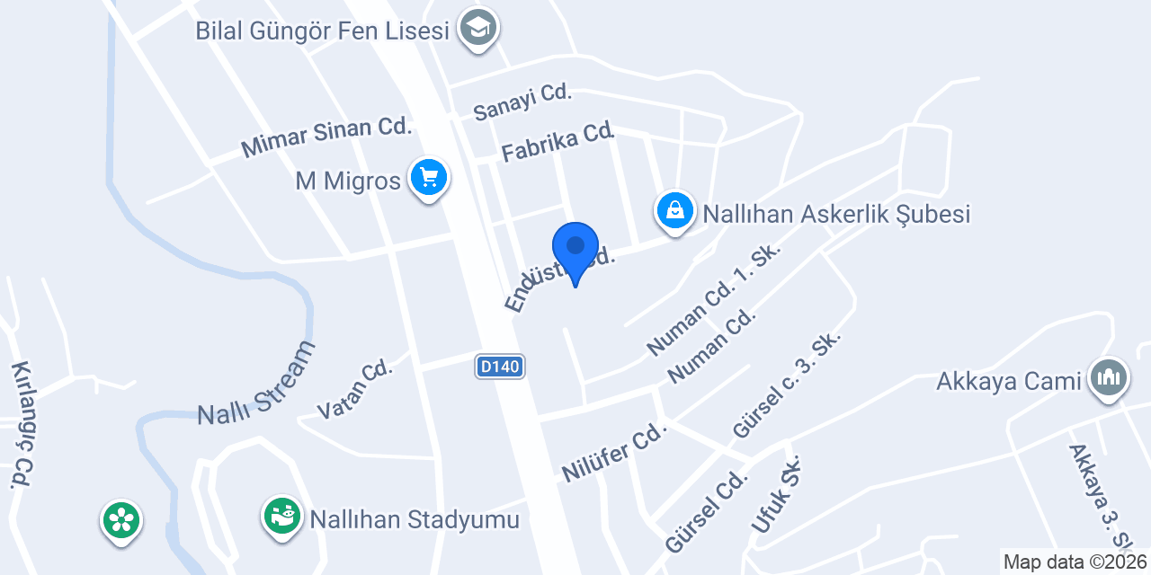 TUNAR İNŞAAT (Merkez) konumu