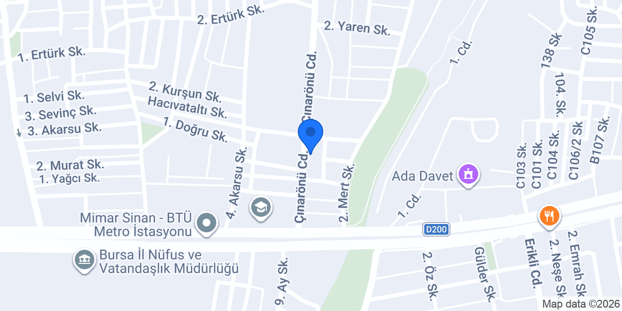 Fırat Oto konumu