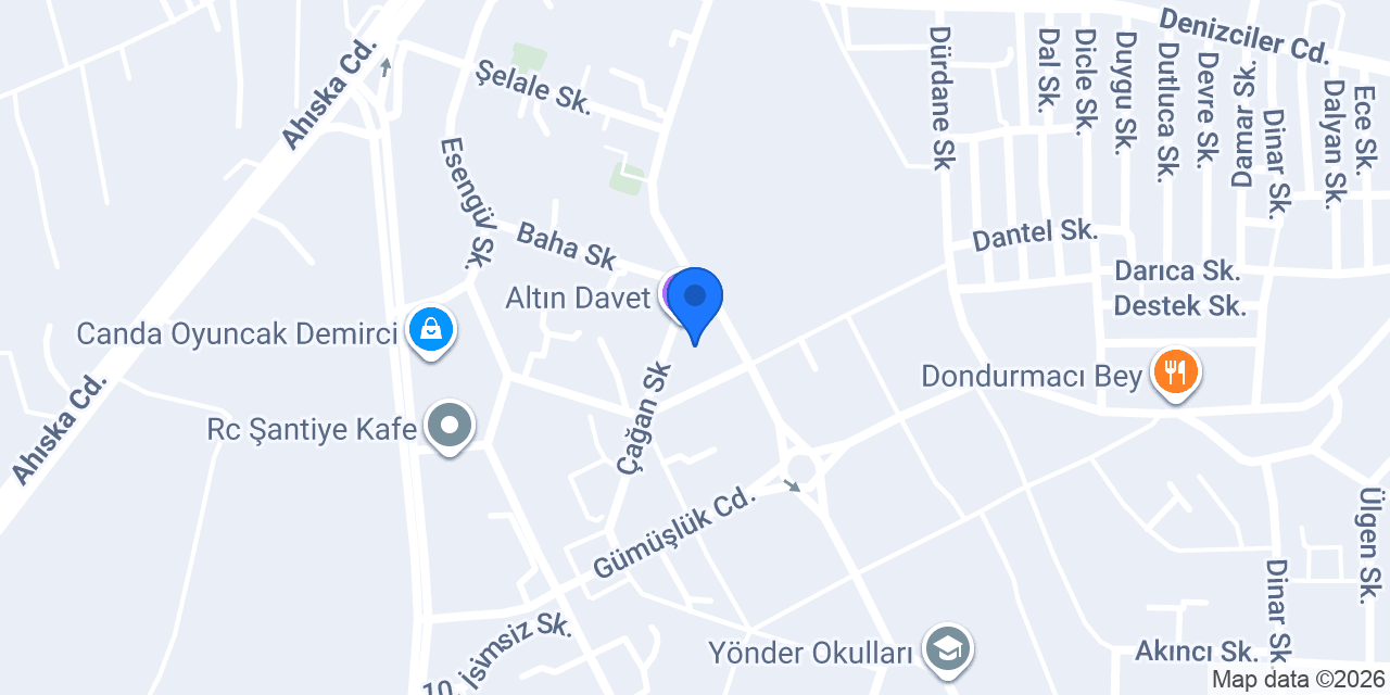 Altın Davet konumu