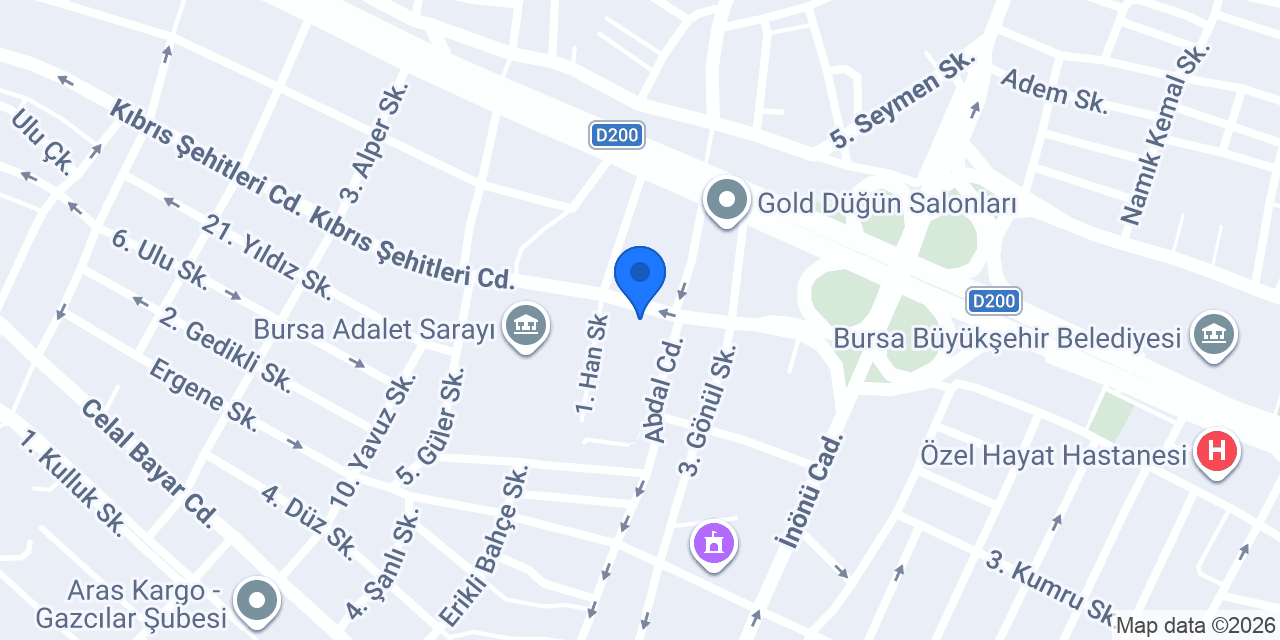 Akgün Oto Lastik konumu