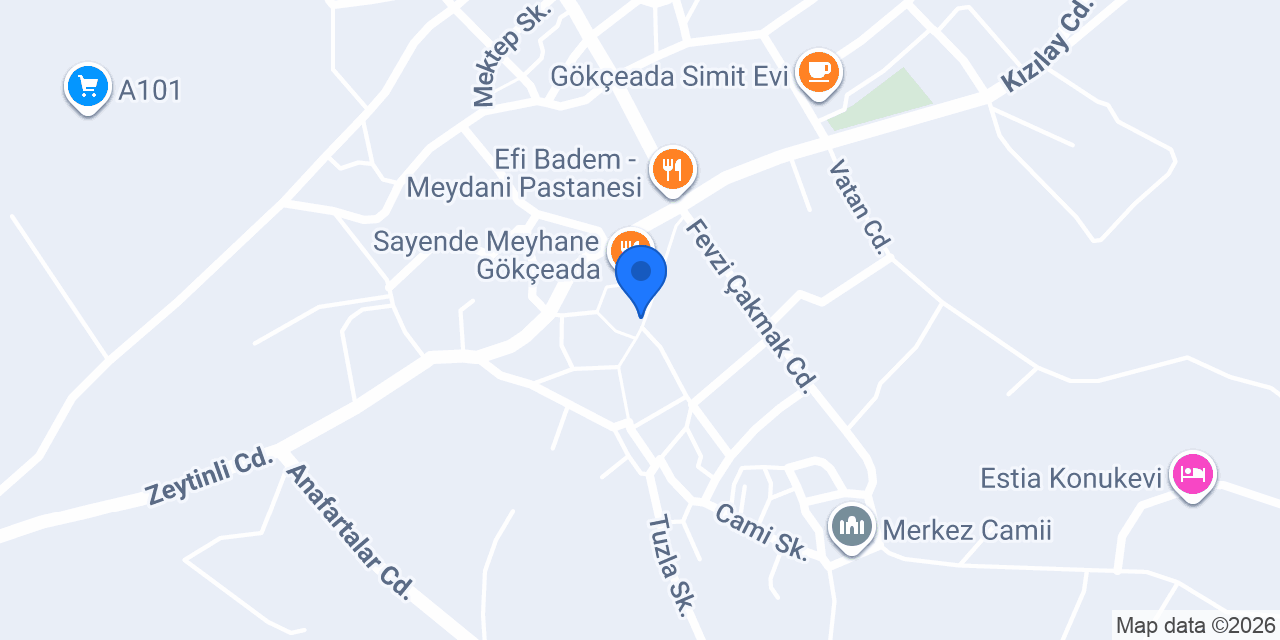 Pin Bar Imroz konumu