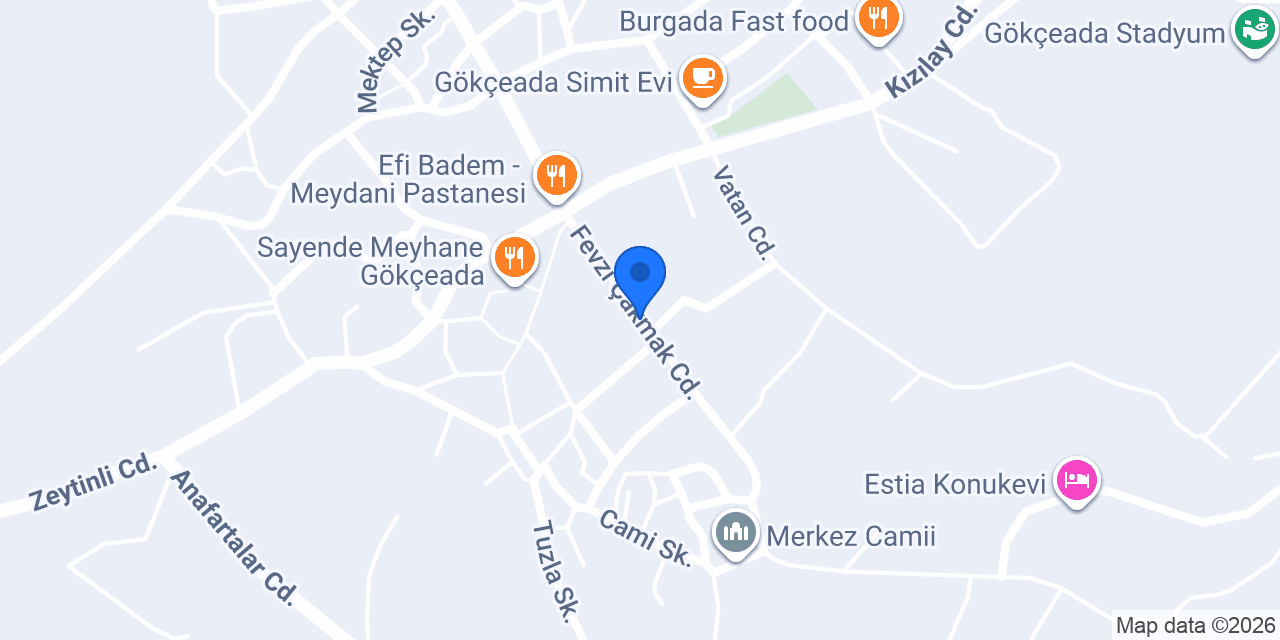 Ayan Çiçekçilik konumu