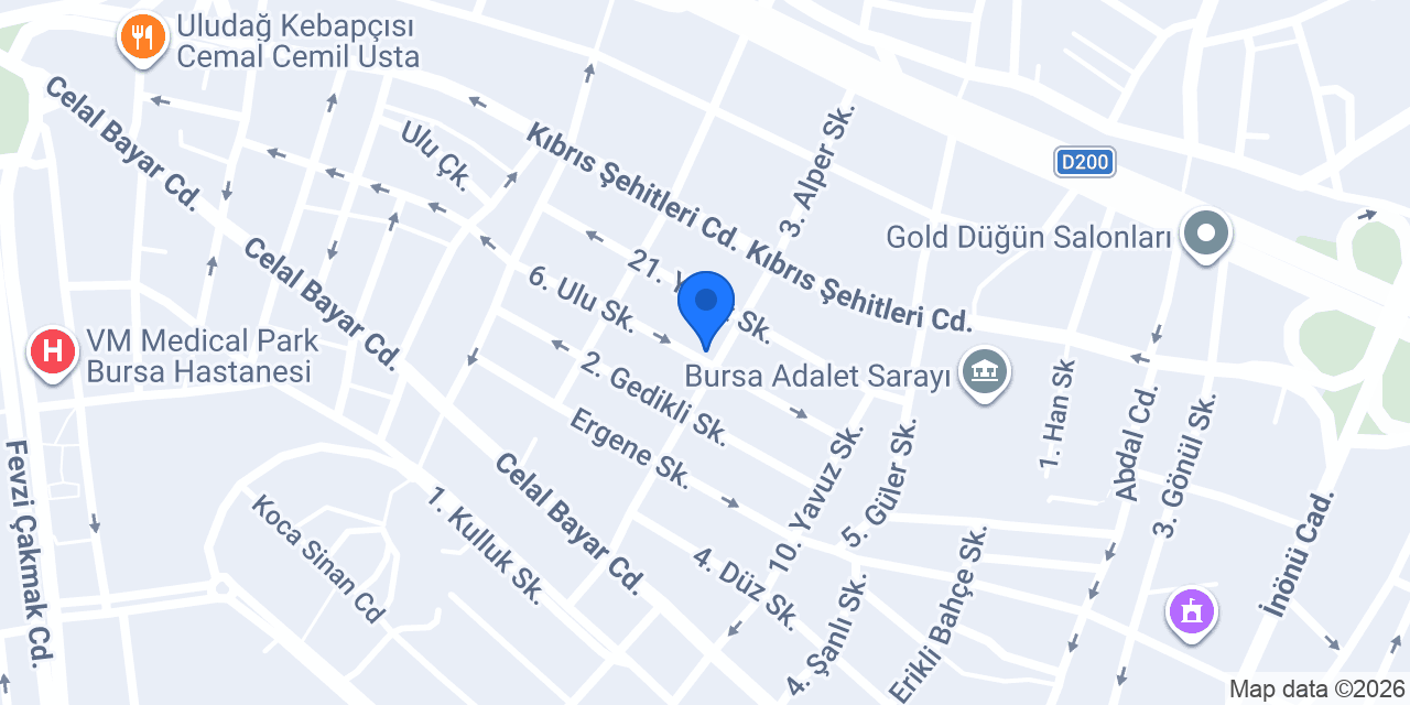 Prodigital Bursa konumu