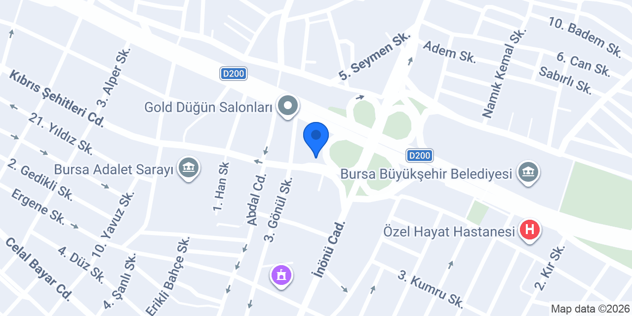 Av. Ümit Faik İleri Hukuk ve Danışmanlık konumu