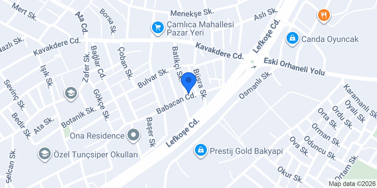 Keskin Elektrik konumu