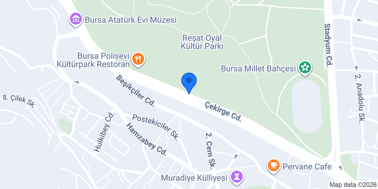 Kültürpark Orman konumu