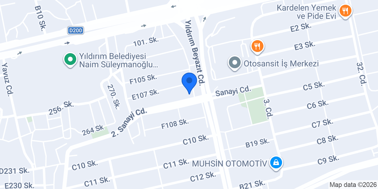 As Ticaret Oto Yedek Parça konumu