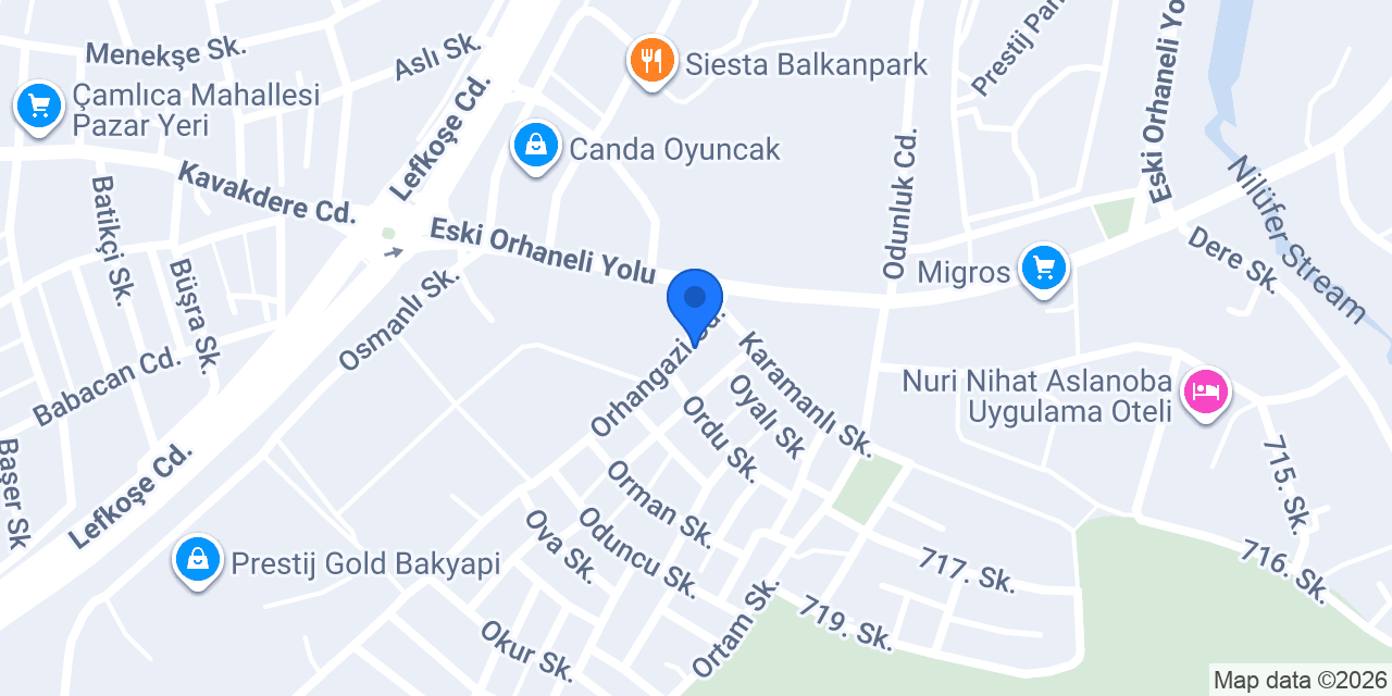 Haf Yapi inşaat hirdavat-Odunluk AVM konumu