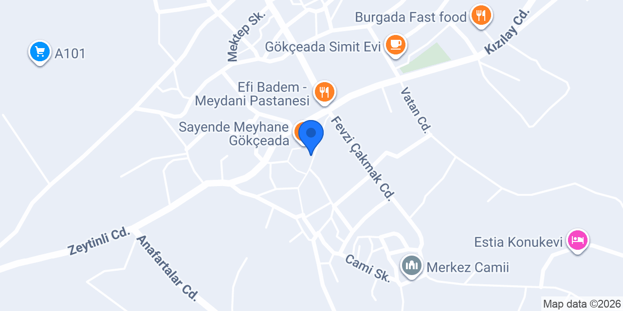 Baston Cafe&Fast Food konumu