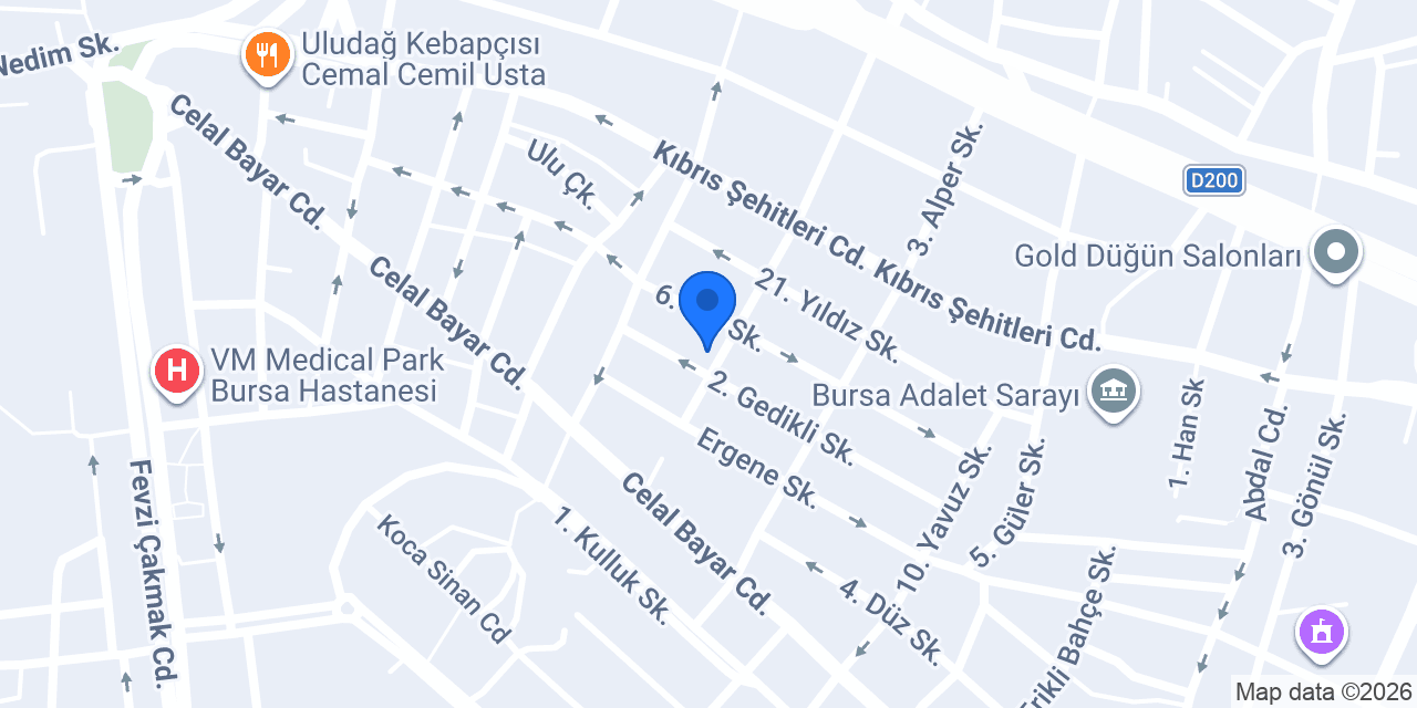 Sakarya Eczanesi konumu