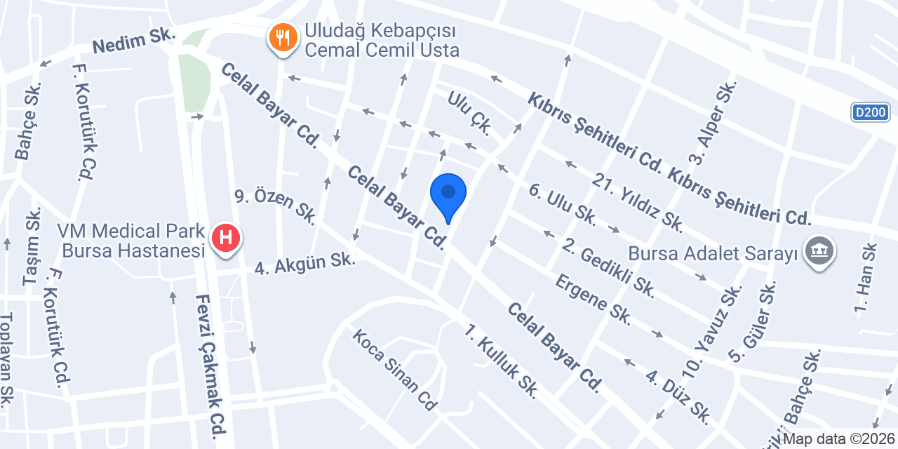 EN&NA Mutfak konumu