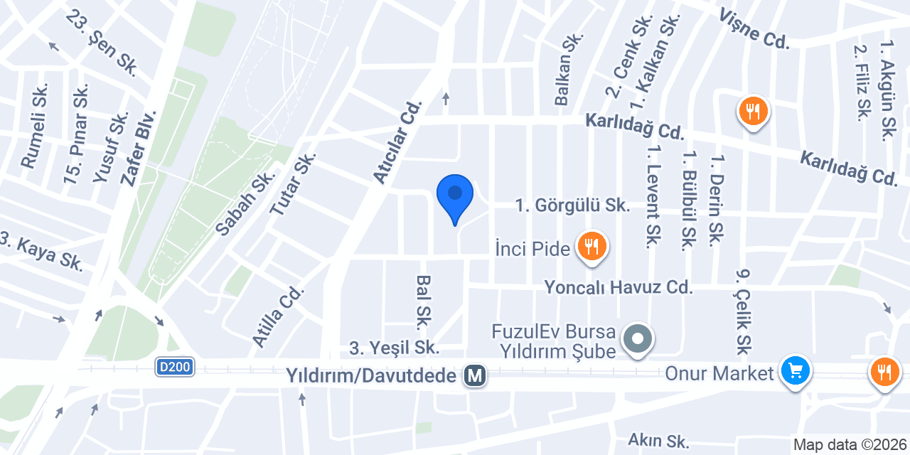 Gençel Elektrik konumu
