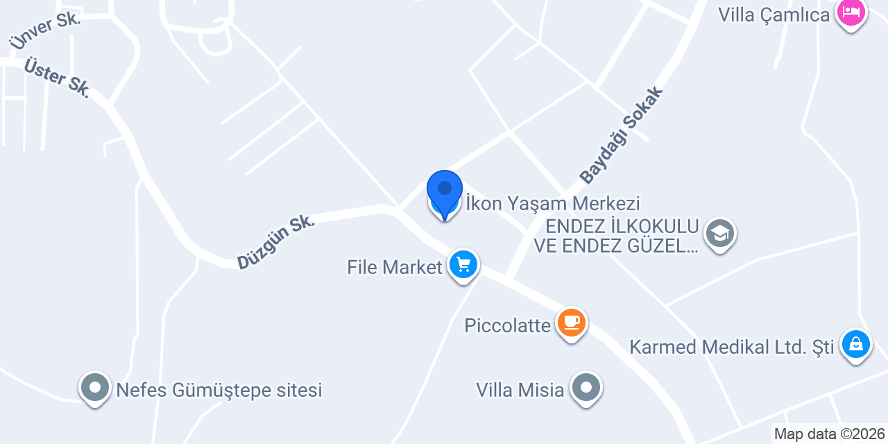 İkon Yaşam Merkezi konumu