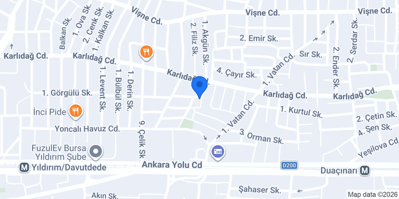 Öztrükler Hurda Cam Ticaret konumu