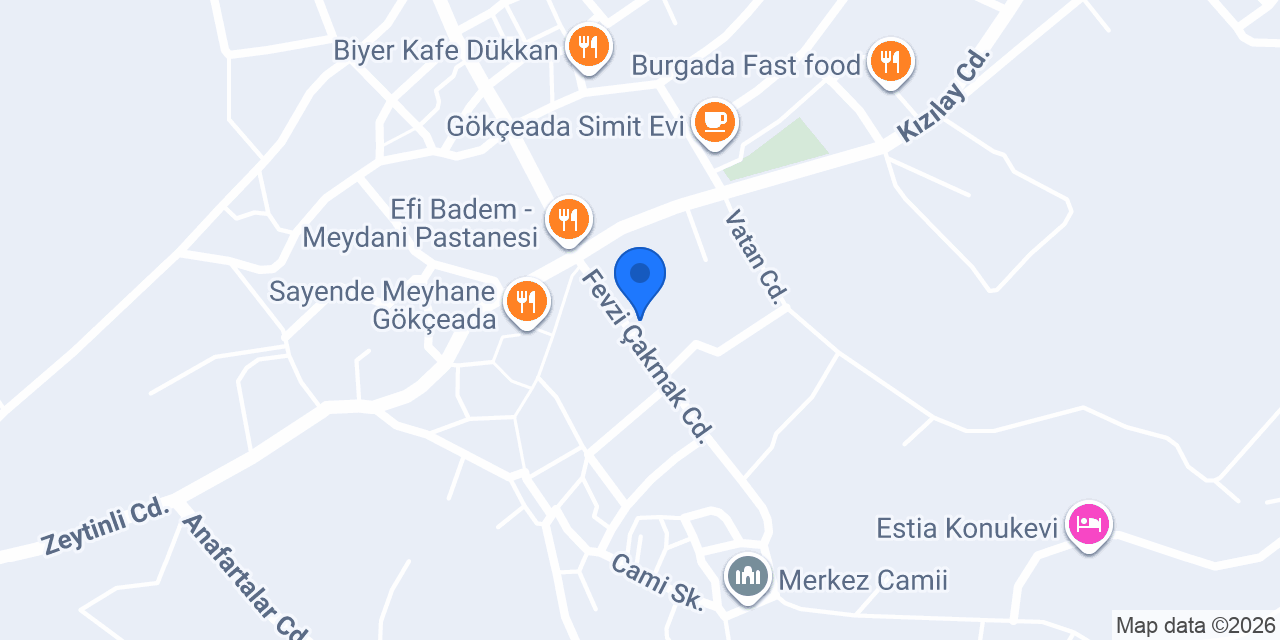 Gökçeada Lisesi konumu