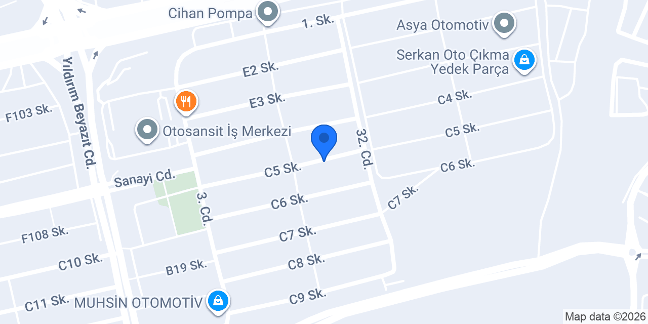 CYS OTOMASYON LTD ŞTİ konumu
