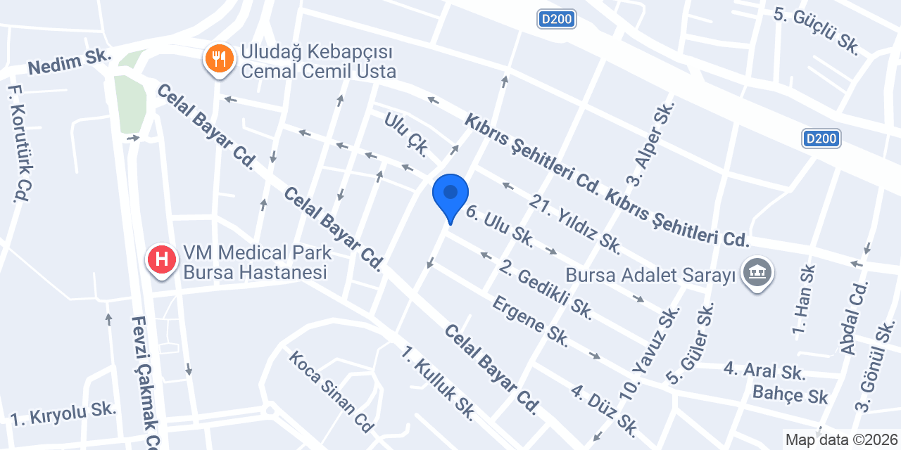 Brk Akaryakıt konumu