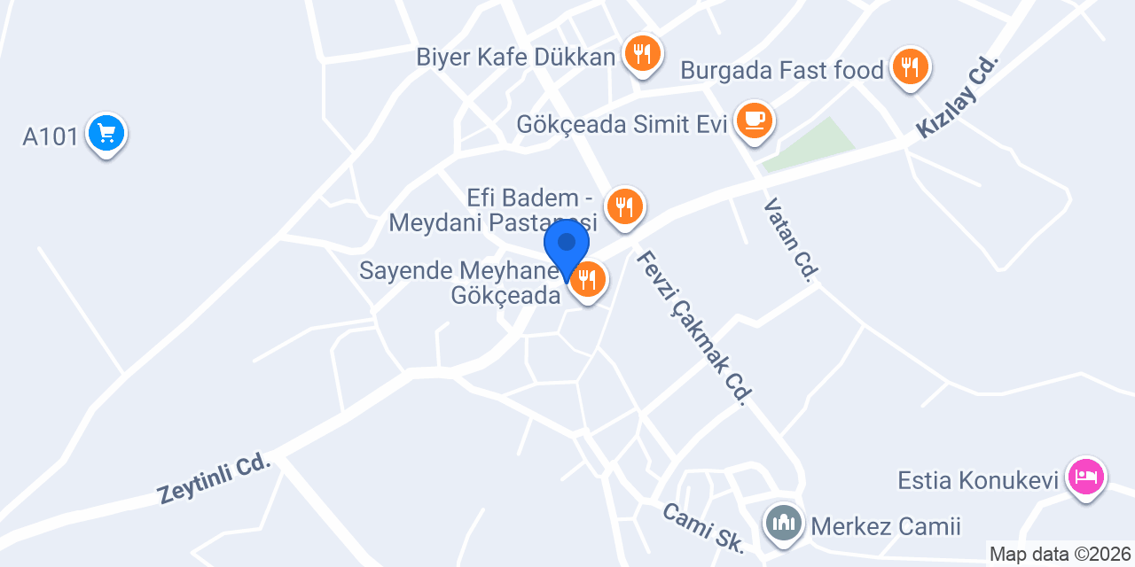 Kyria İmroz konumu