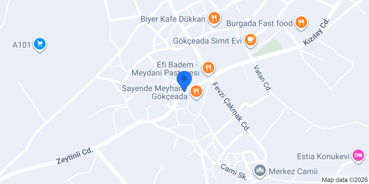 Babil imroz börekçisi konumu