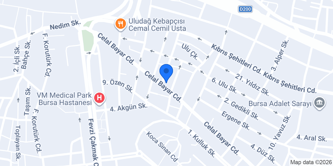Reis ERKEK kUAFÖRÜ konumu
