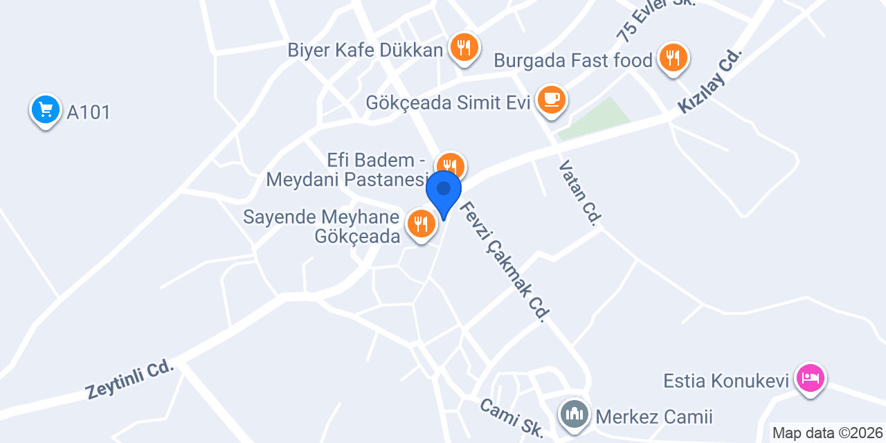 İMROZ ada döner İskender konumu