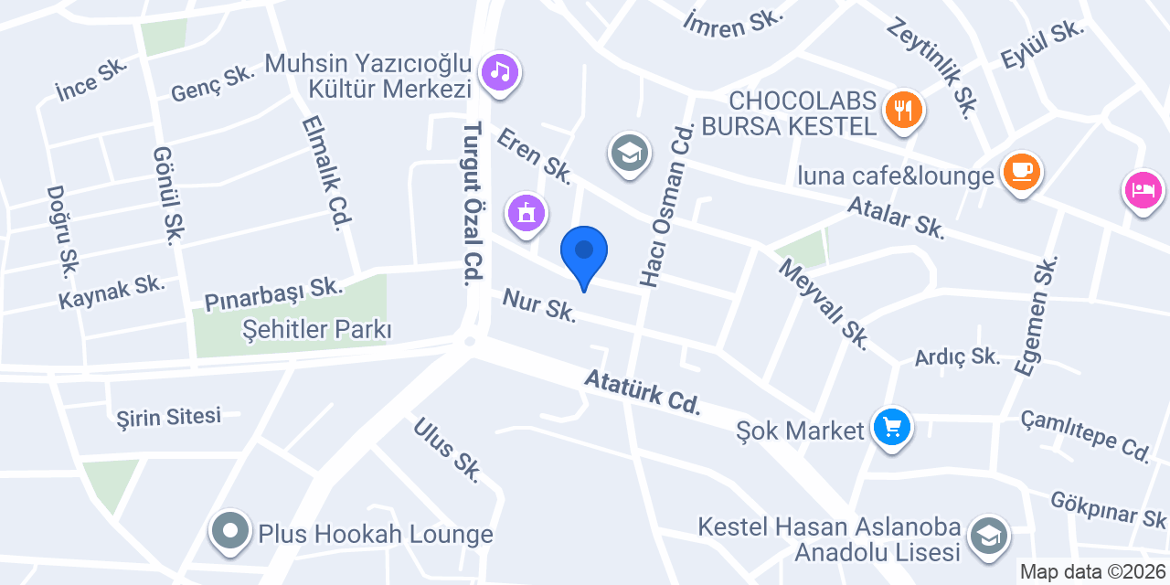 Sınav Dergisi Dershaneleri konumu